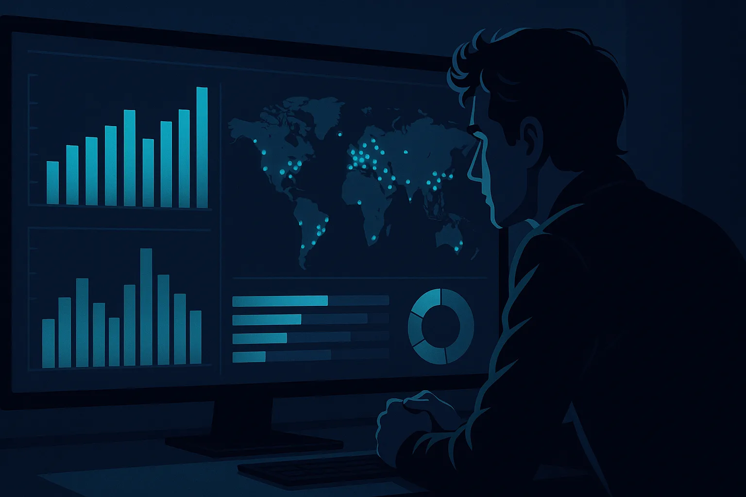 How to track who listened to your music workflow illustration